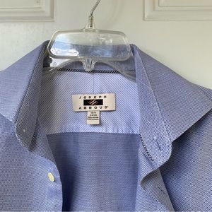 JOSEPH ABBOUD. Button down, long sleeve Dress Shirt. Size 15.5. 34/35.